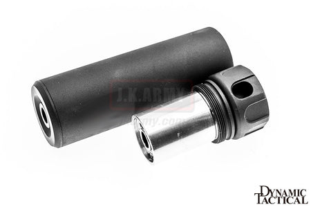 DYTAC SureLier SOCOM Mini Mock Suppressor / Tracer Unit ( Lighter S ) ( Black ) (14mm CCW )