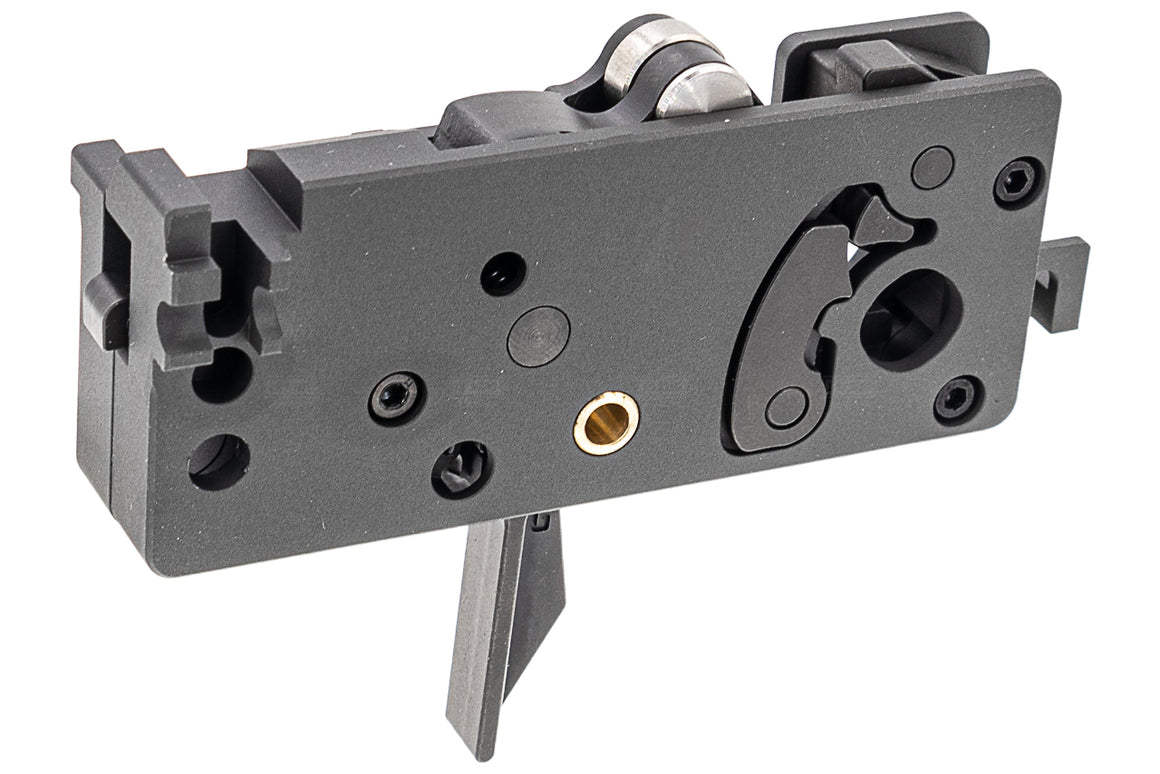 DYTAC Drop in Trigger Box Set Assemble Flat Trigger for Tokyo Marui TM M4 MWS GBB ( Ambi Bolt Release Function Compatible )