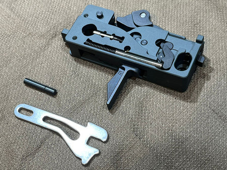DYTAC Drop in Trigger Box Set Assemble Flat Trigger for Tokyo Marui TM M4 MWS GBB ( Ambi Bolt Release Function Compatible )