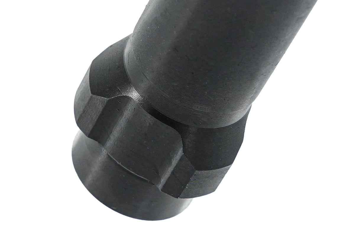 DYTAC Steel Tri-Lug 14mm CCW SMG Flash Hider For EMG NOVESKE N9 SPACE BABY 5.25" GBB