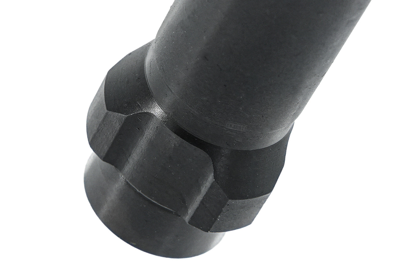 DYTAC Steel Tri-Lug 14mm CCW SMG Flash Hider For EMG NOVESKE N9 SPACE BABY 5.25" GBB