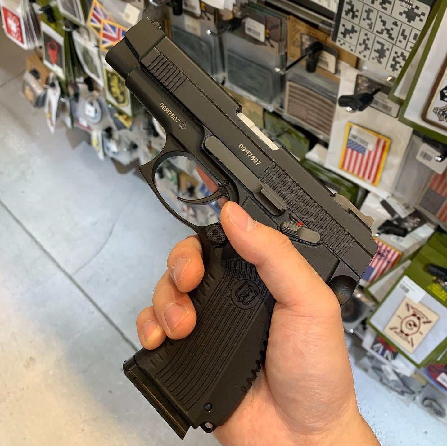 Raptor MP443 GBB Pistol Deluxe International Version ( Black ) ( TWI )