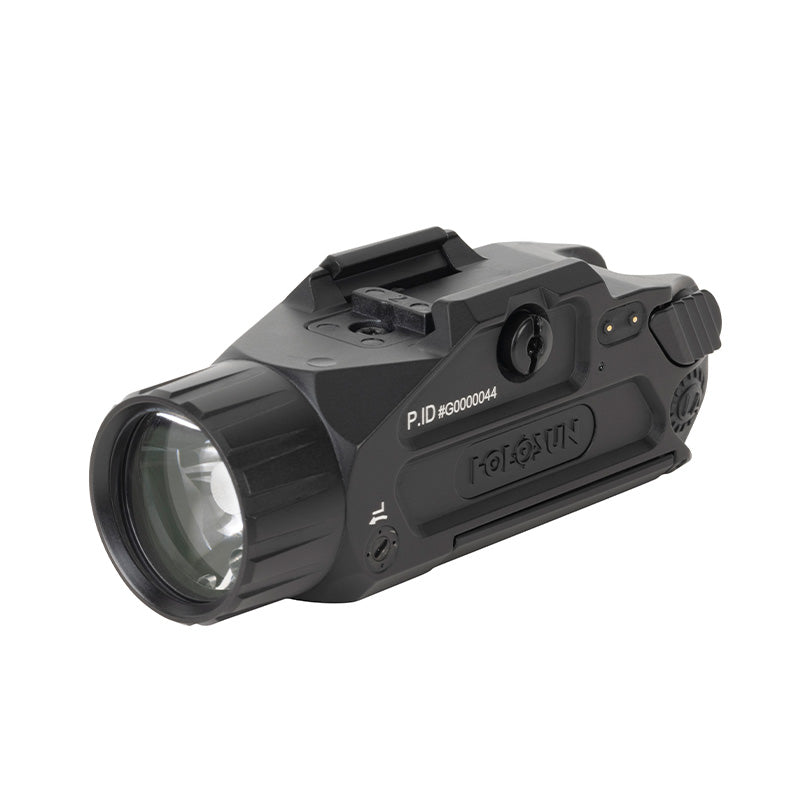 HOLOSUN P.ID Plus Weapon Flashlight ( White Light with Green Pointer ) ( Black )