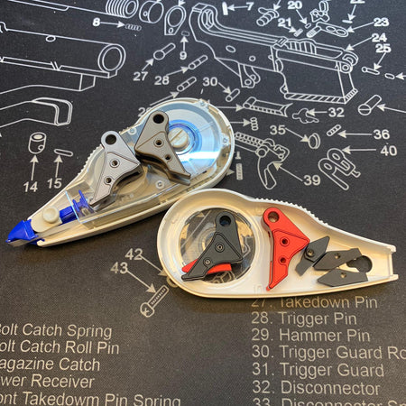 C&C Tac OP Style CNC Aluminum Trigger For Tokyo Marui G Series ( G Model )-DDC ( Desert Dirt Color )