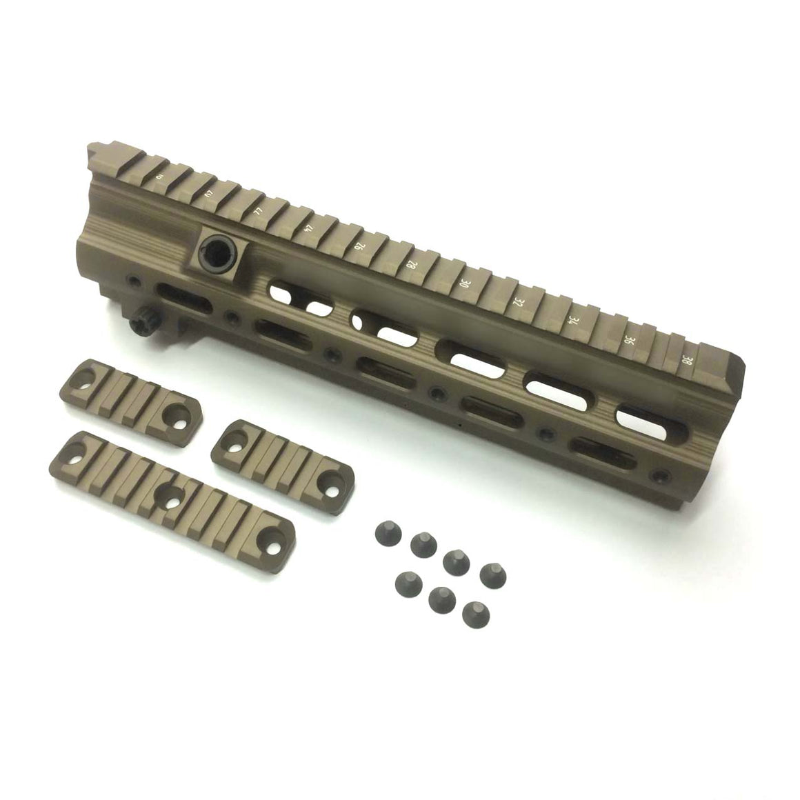 Eagle Eye G Style SMR Handguard Rail 10.5inch ( PTW Spec Barrel Nut ) ( Desert Dirt Color )