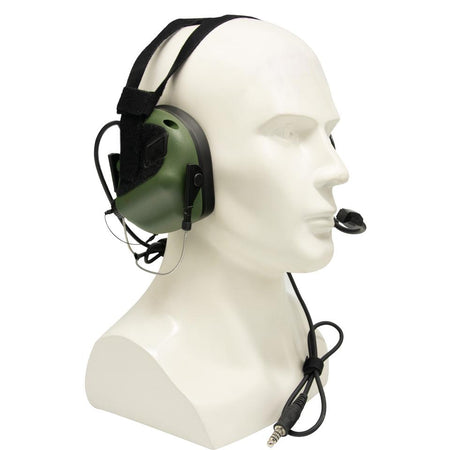 Earmor MilPro M32N Mark3 Tactical Headset ( Mil Spec Communication Hearing Protector ) ( OPSMEN )-Coyote Brown