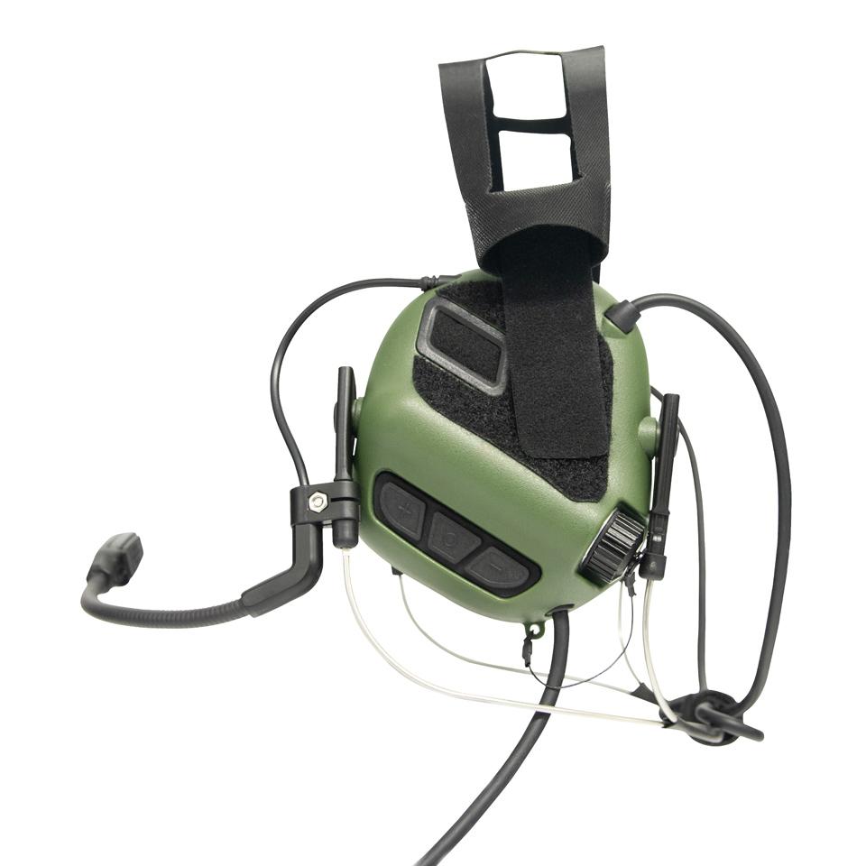 Earmor MilPro M32N Mark3 Tactical Headset ( Mil Spec Communication Hearing Protector ) ( OPSMEN )-Coyote Brown