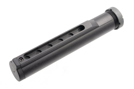 E&C Metal 6 Position Buttstock Buffer Tube for AEG ( Black ) ( Fit for CCT0125 AI 01 AAP01 Kit Stock )