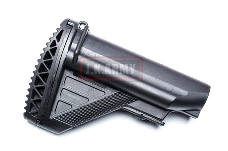 E&C 416 Style Crane Stock for M4 AEG Airsoft Rifle ( BK )