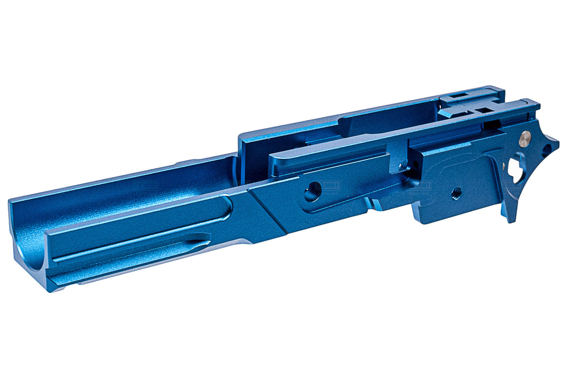 EDGE STRAT Aluminum Frame for Marui TM Hi-Capa GBBP Series-Silver