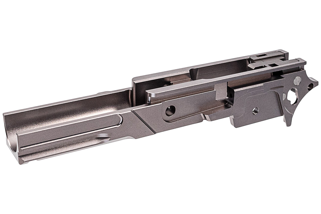 EDGE STRAT Aluminum Frame for Marui TM Hi-Capa GBBP Series-Silver