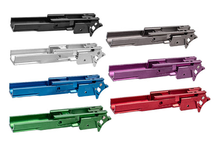 EDGE LimCat Style Aluminum Frame for Marui TM Hi-Capa GBBP Series-Orange