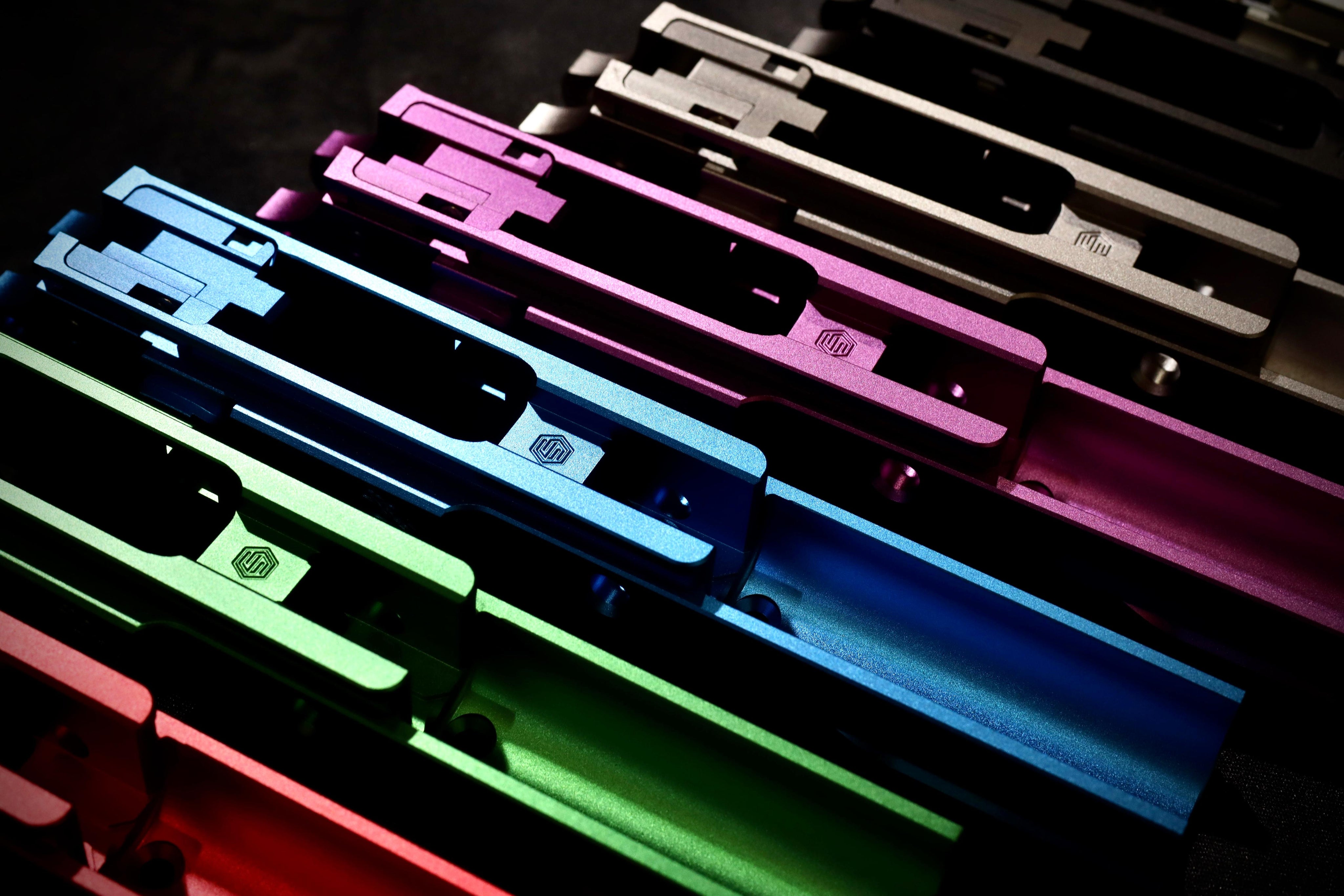 EDGE LimCat Style Aluminum Frame for Marui TM Hi-Capa GBBP Series-Orange