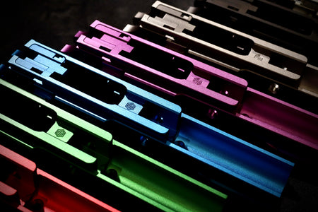 EDGE LimCat Style Aluminum Frame for Marui TM Hi-Capa GBBP Series-Orange