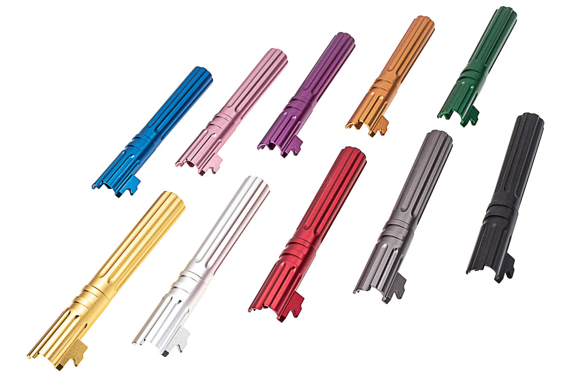 EDGE WARP Aluminum Outer Barrel for Marui TM Hi-Capa 5.1 / 1911 GBBP Series-Silver