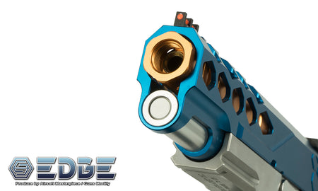 EDGE HEXA Aluminum Outer Barrel for Marui TM Hi-Capa 5.1 / 1911 GBBP Series-Silver