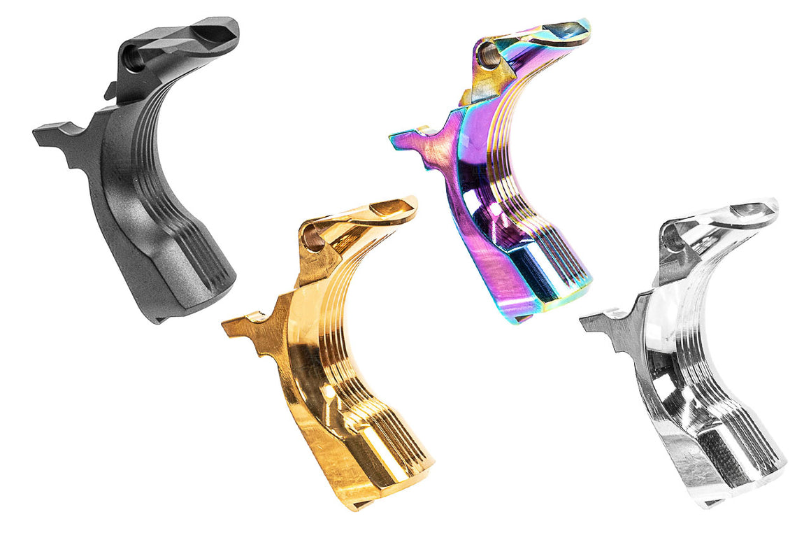 EDGE DIOMEDEA Stainless Steel Grip Safety For Marui TM Hi-Capa / 1911 GBBP Series-Silver