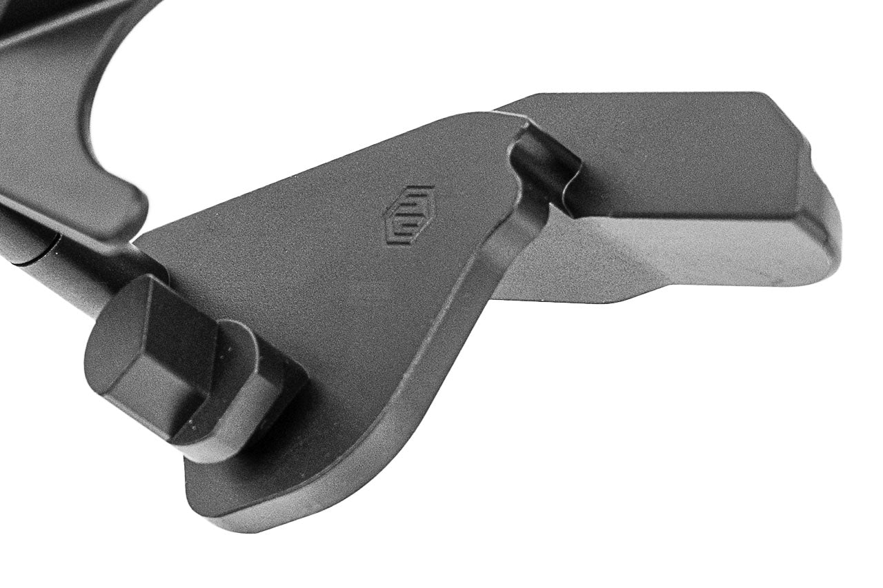 EDGE ALBATROSS Stainless Steel Ambidextrous Thumb Safety For Marui TM Hi-Capa / 1911 GBBP Series -Silver