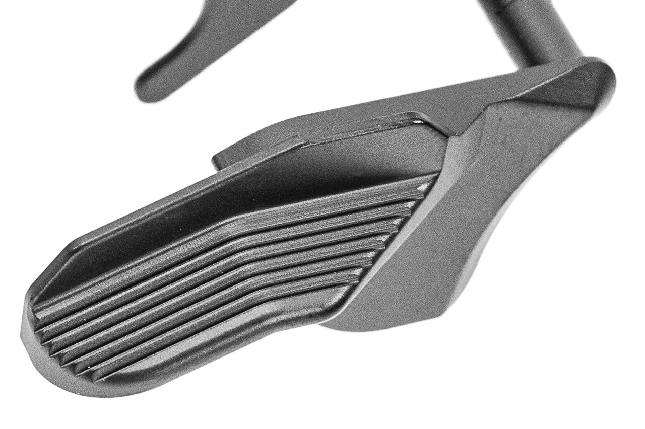 EDGE ALBATROSS Stainless Steel Ambidextrous Thumb Safety For Marui TM Hi-Capa / 1911 GBBP Series -Silver