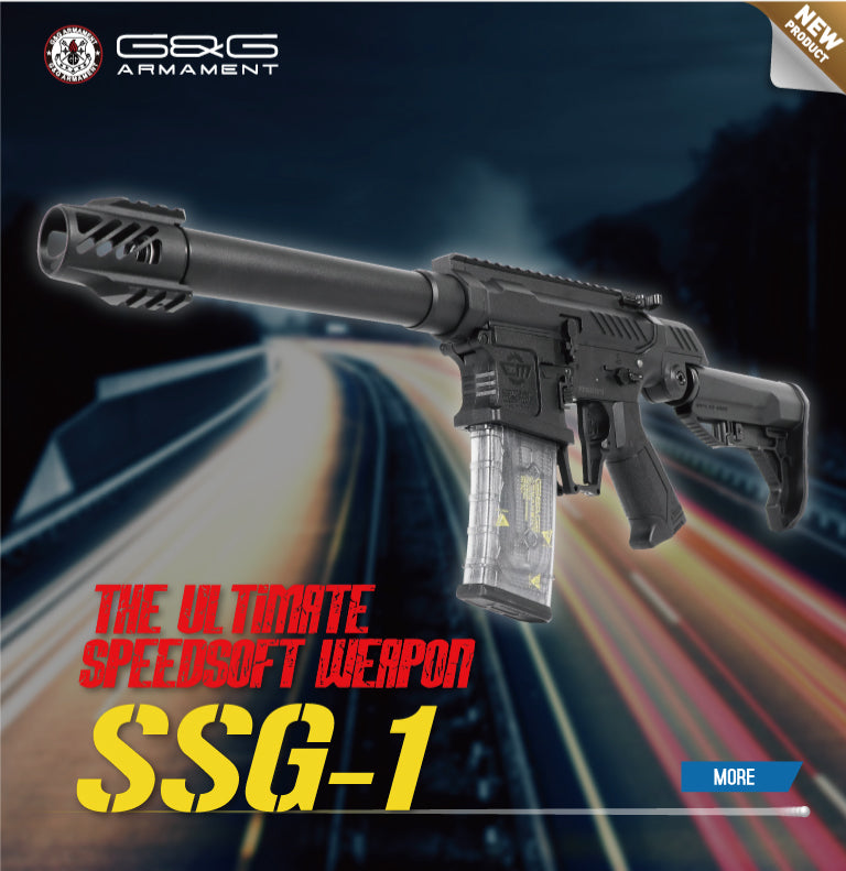 G&G SSG-1AEG Rifle Airosft ( Black )