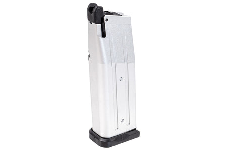 EMG Staccato Licensed CNC Aluminum Staccato CS 24 Rounds Gas Magazine ( 125mm ) ( by SAVIA )