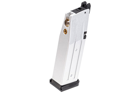 EMG Staccato Licensed CNC Aluminum Staccato CS 24 Rounds Gas Magazine ( 125mm ) ( by SAVIA )