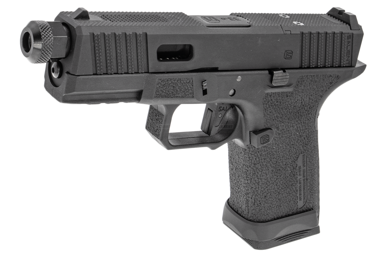 EMG SAI BLU Tier One 2.0 Compact GBB Pistol Airsoft ( Aluminum / Green Gas Type ) ( Black ) #SA-TO2001