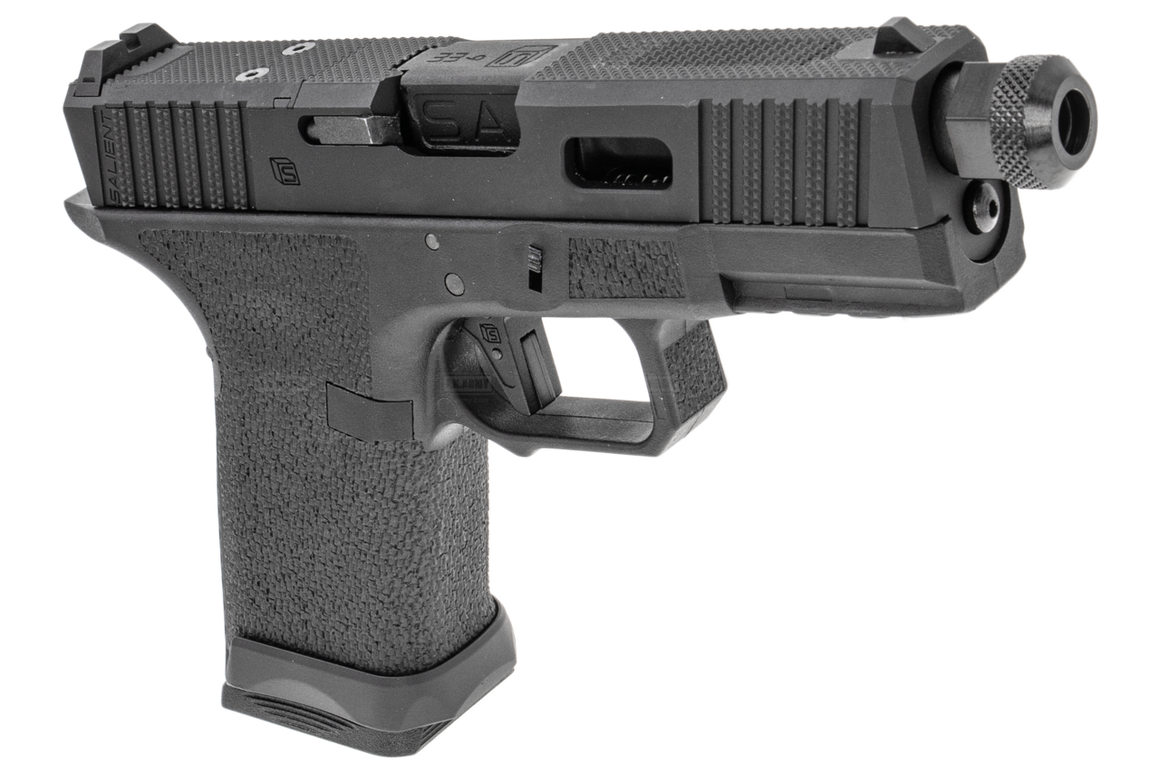EMG SAI BLU Tier One 2.0 Compact GBB Pistol Airsoft ( Aluminum / Green Gas Type ) ( Black ) #SA-TO2001
