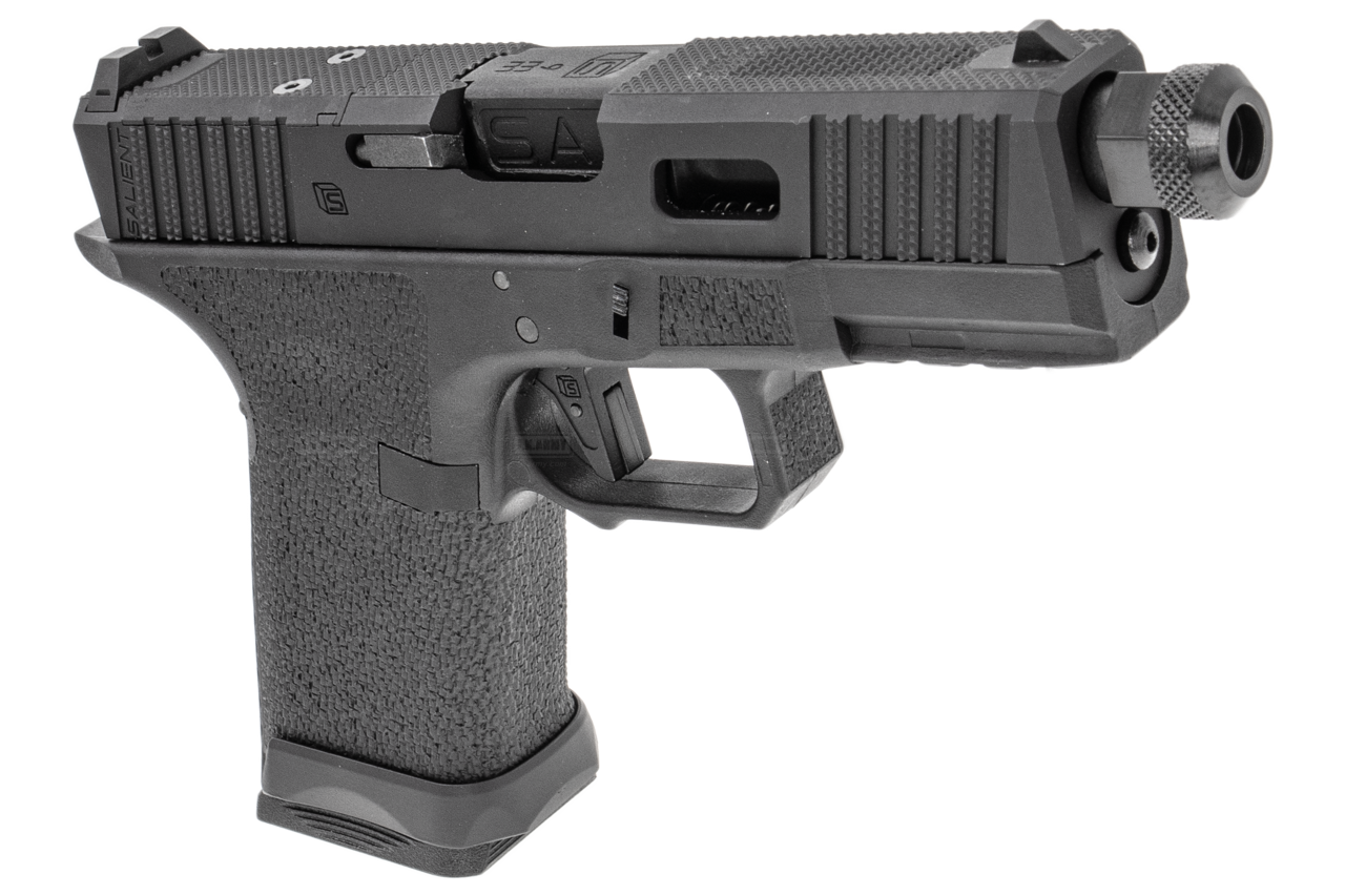 EMG SAI BLU Tier One 2.0 Compact GBB Pistol Airsoft ( Aluminum / Green Gas Type ) ( Black ) #SA-TO2001