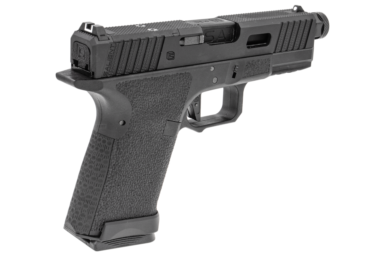 EMG SAI BLU Tier One 2.0 Compact GBB Pistol Airsoft ( Aluminum / Green Gas Type ) ( Black ) #SA-TO2001