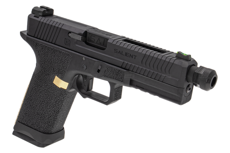 EMG SAI BLU Model 17 Standard GBB Pistol Airsoft ( Full Auto / Aluminum / Green Gas Type ) ( Black & Gold ) #SA-BL0150