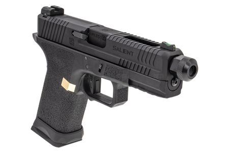 EMG SAI BLU Compact Model 19 GBB Pistol Airsoft ( Full Auto / Aluminum / Green Gas Type ) ( Black & Gold ) #SA-BL0250