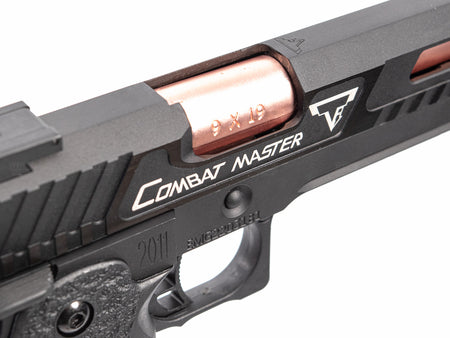 EMG TTI Licenced 2011 Combat Master Hi-Capa GBB Pistol Airsoft ( Distinct ) ( TT-CM0101 )