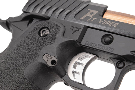 EMG TTI Licensed JW4 2011 Pit Viper Hi-Capa GBB Pistol Airsoft ( by AW Custom / Semi-Auto / Full Auto / Gas / TT-PV0130 ) ( Licensed by Taran Tactical Innovations ) ( John Wick )