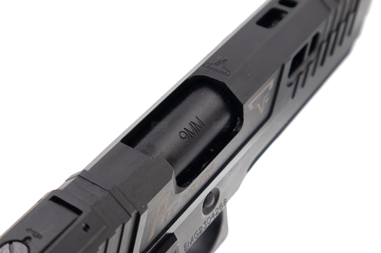 EMG TTI Licensed JW4 2011 Pit Viper Hi-Capa GBB Pistol Airsoft ( Black Version ) ( by AW Custom / Full Auto / Gas / TT-PV0131 ) ( Licensed by Taran Tactical Innovations ) ( John Wick )