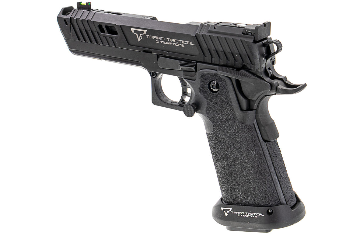 EMG TTI Licensed JW4 2011 Pit Viper Hi-Capa GBB Pistol Airsoft ( Black Version ) ( by AW Custom / Standard / Gas / TT-PV0101 ) ( Licensed by Taran Tactical Innovations ) ( John Wick )