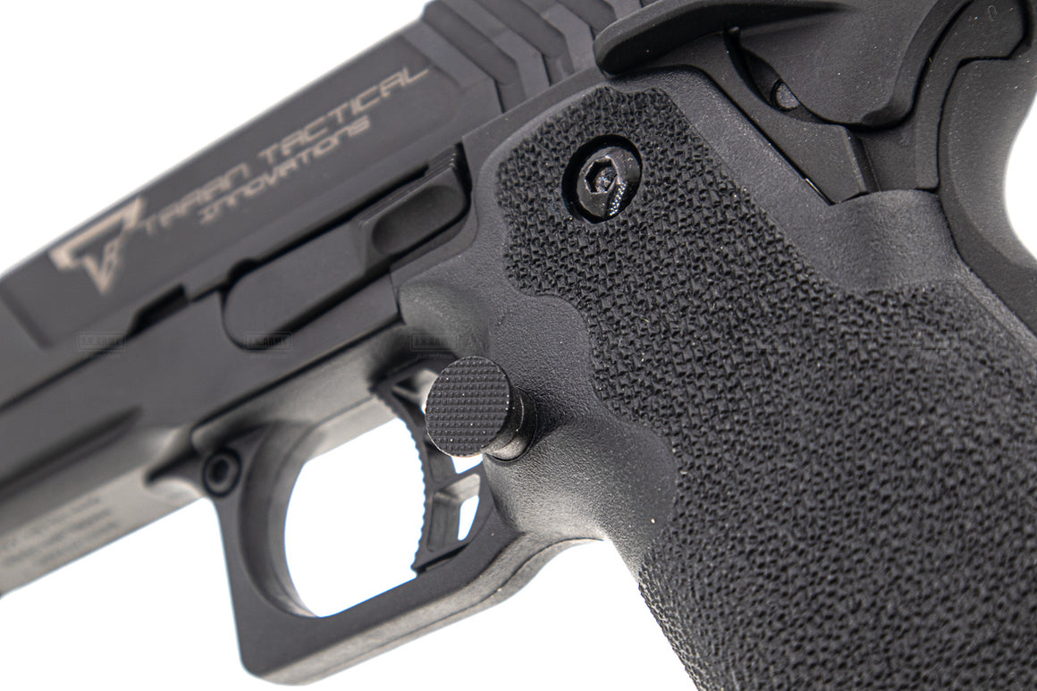 EMG TTI Licensed JW4 2011 Pit Viper Hi-Capa GBB Pistol Airsoft ( Black Version ) ( by AW Custom / Standard / Gas / TT-PV0101 ) ( Licensed by Taran Tactical Innovations ) ( John Wick )