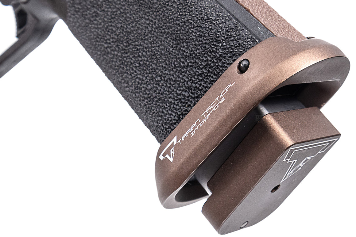 EMG TTI Licensed JW4 Sand Viper Hi-Capa GBB Pistol Airsoft ( by AW Custom / Semi-Auto / Full Auto / Gas / TT-SV0130 ) ( Licensed by Taran Tactical Innovations ) ( John Wick )