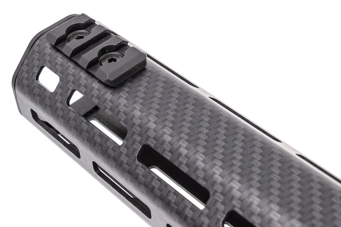 EMG Lancer Systems Licensed LCH Faux Carbon M-LOK Handguard Rail For M4 AEG / MWS GBBR Series -15 Inch