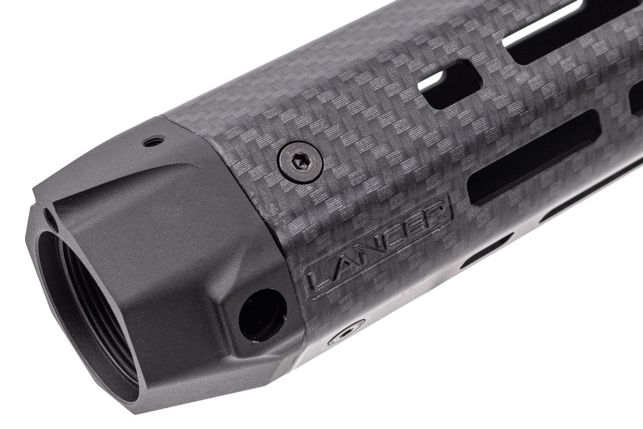 EMG Lancer Systems Licensed LCH Faux Carbon M-LOK Handguard Rail For M4 AEG / MWS GBBR Series -15 Inch