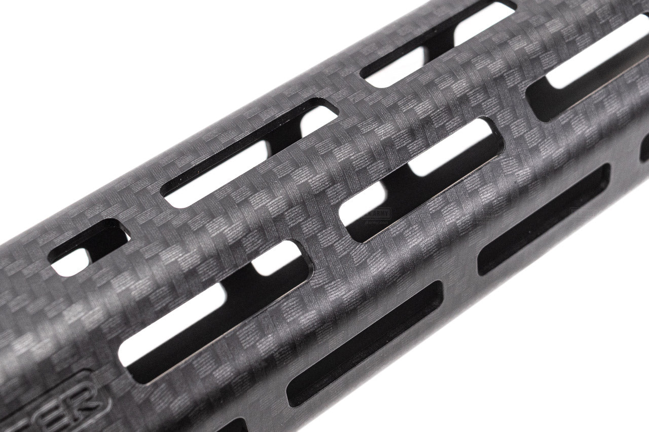 EMG Lancer Systems Licensed LCH Faux Carbon M-LOK Handguard Rail For M4 AEG / MWS GBBR Series -15 Inch