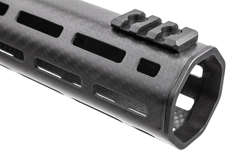 EMG Lancer Systems Licensed LCH M-LOK Handguard Rail For M4 AEG / MWS ( Real Carbon Fiber / 8" / 12" / 15")-15 inch