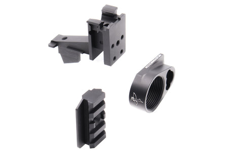 EMG Rifle Dynamic Airsoft AK to M4 Stock Adapter Assemble for Marui TM AKM GBBR Series ( by DYTAC )