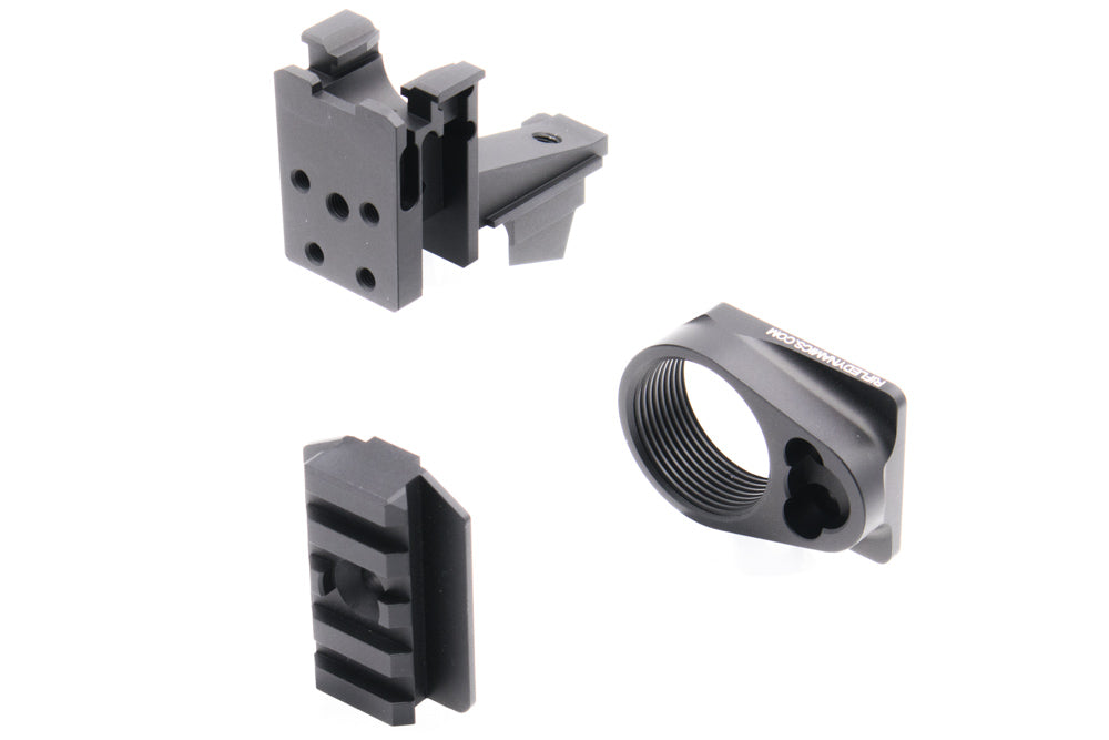 EMG Rifle Dynamic Airsoft AK to M4 Stock Adapter Assemble for Marui TM AKM GBBR Series ( by DYTAC )