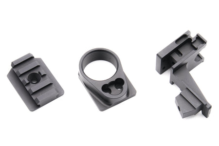 EMG Rifle Dynamic Airsoft AK to M4 Stock Adapter Assemble for Marui TM AKM GBBR Series ( by DYTAC )