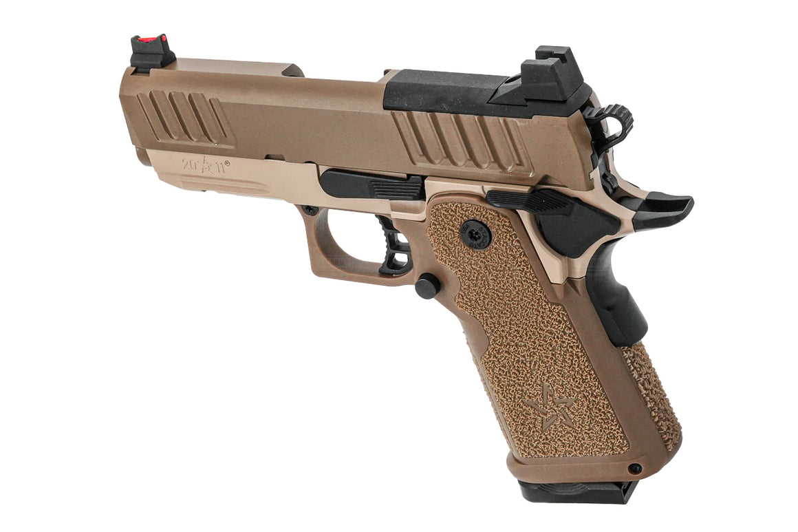 EMG Staccato Licensed CS 2011 Master Grip Hi-Capa GBB Pistol Airsoft ( by SAVIA ) ( DE )