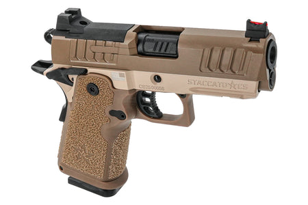 EMG Staccato Licensed CS 2011 Master Grip Hi-Capa GBB Pistol Airsoft ( by SAVIA ) ( DE )