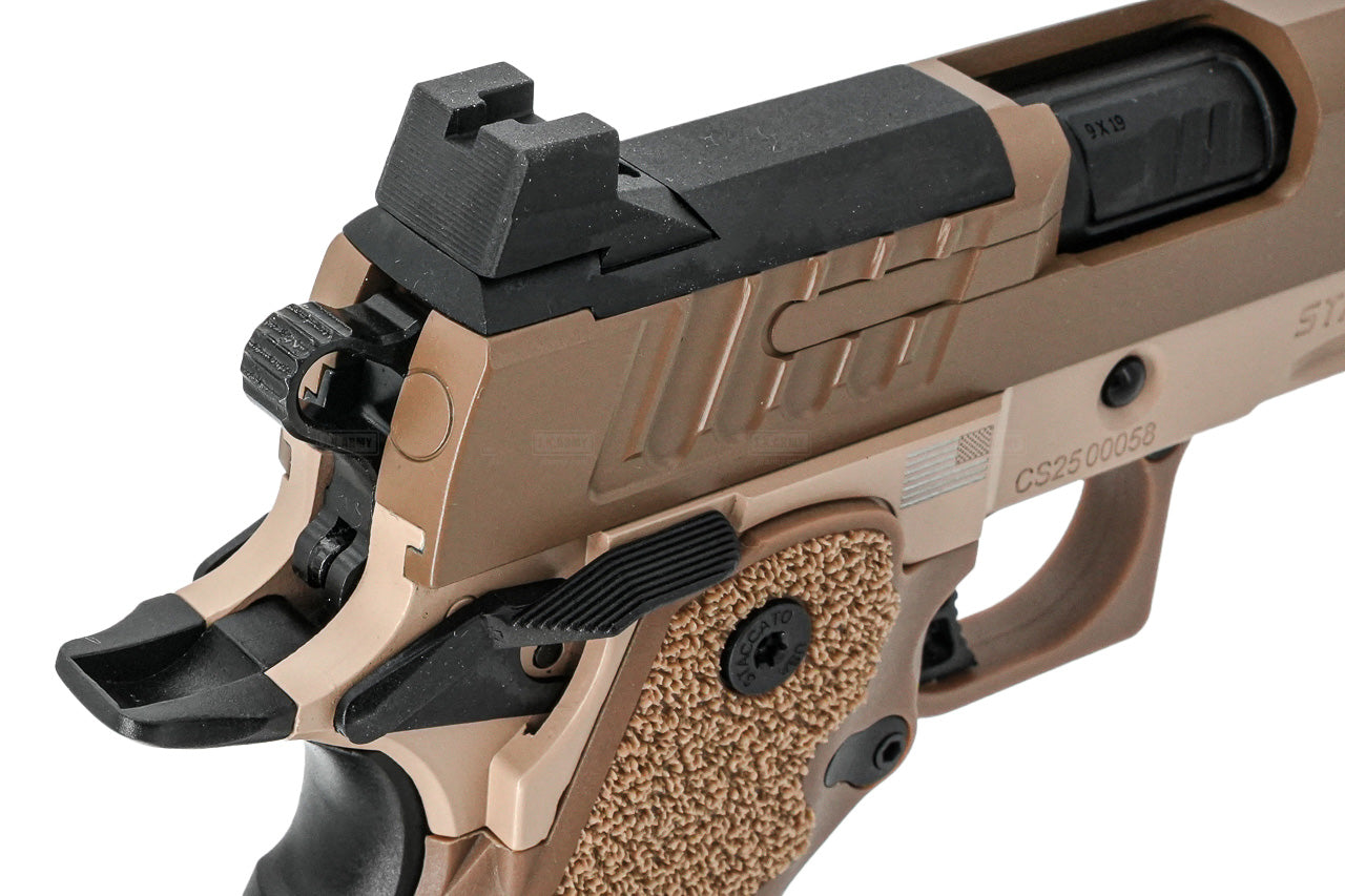 EMG Staccato Licensed CS 2011 Master Grip Hi-Capa GBB Pistol Airsoft ( by SAVIA ) ( DE )