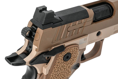 EMG Staccato Licensed CS 2011 Master Grip Hi-Capa GBB Pistol Airsoft ( by SAVIA ) ( DE )