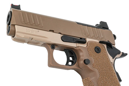EMG Staccato Licensed CS 2011 Master Grip Hi-Capa GBB Pistol Airsoft ( by SAVIA ) ( DE )